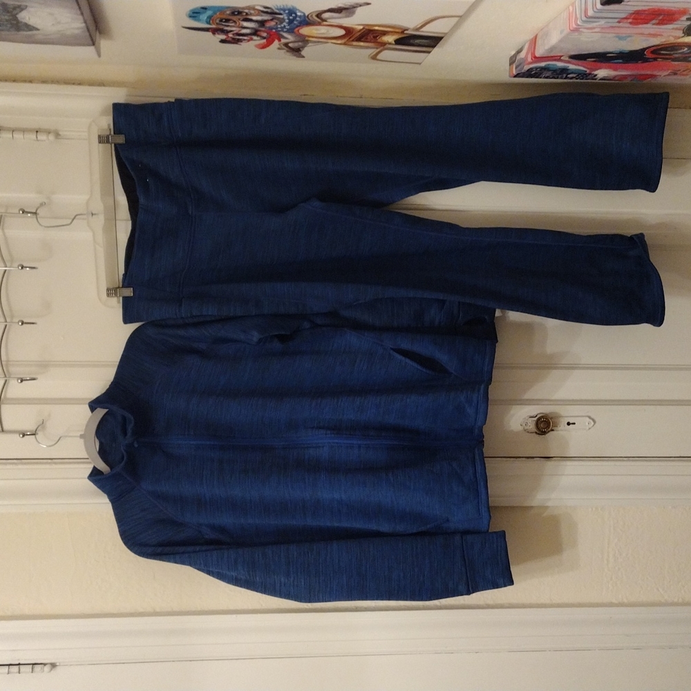 Xersion | Navy Blue and Black 2 Piece Sweatsuit